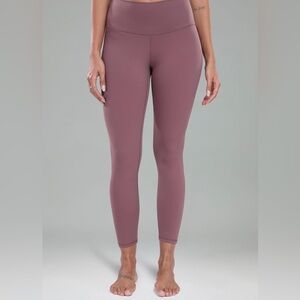 Colorfulkoala Buttery Soft Dusty Red High Rise Full Length Leggings Size Small